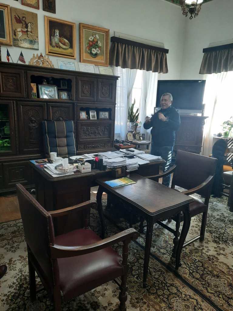 Biroul domnului Claudiu Davițoiu Agroindaf