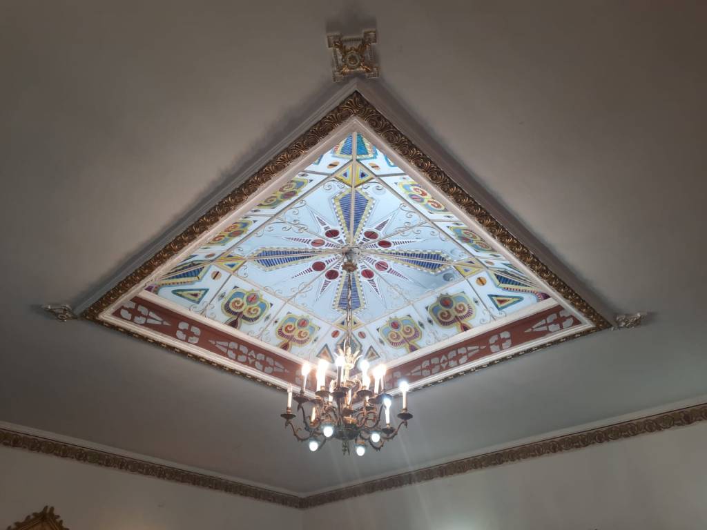 Interior din conacul stolnicului Constantin Cantacuzino de la Afumati