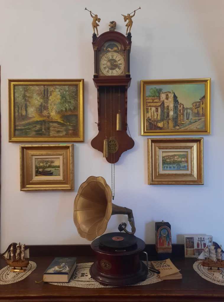 Interior din conacul stolnicului Constantin Cantacuzino de la Afumati