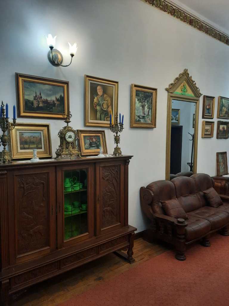 Interior din conacul stolnicului Constantin Cantacuzino de la Afumati